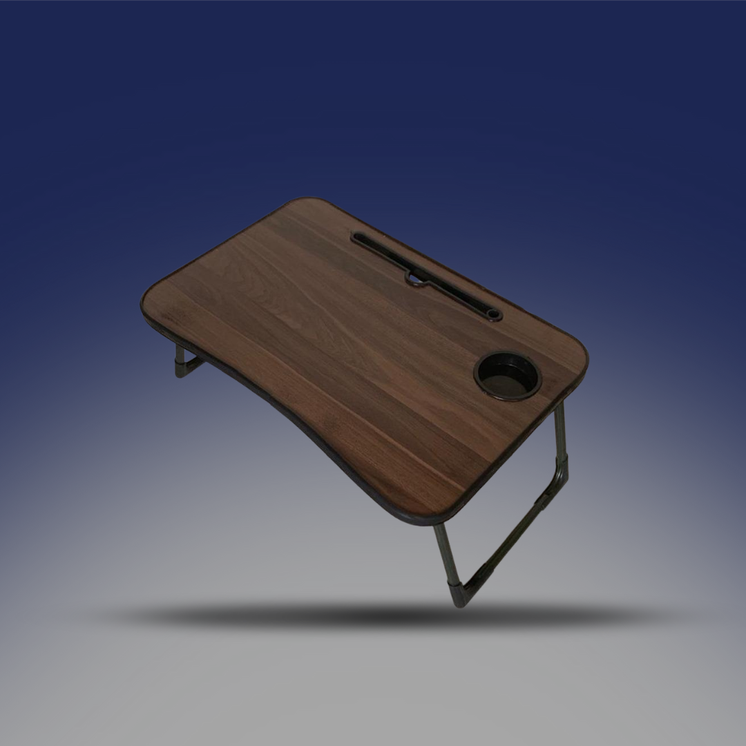 ترابيزة لاب توب لون بني