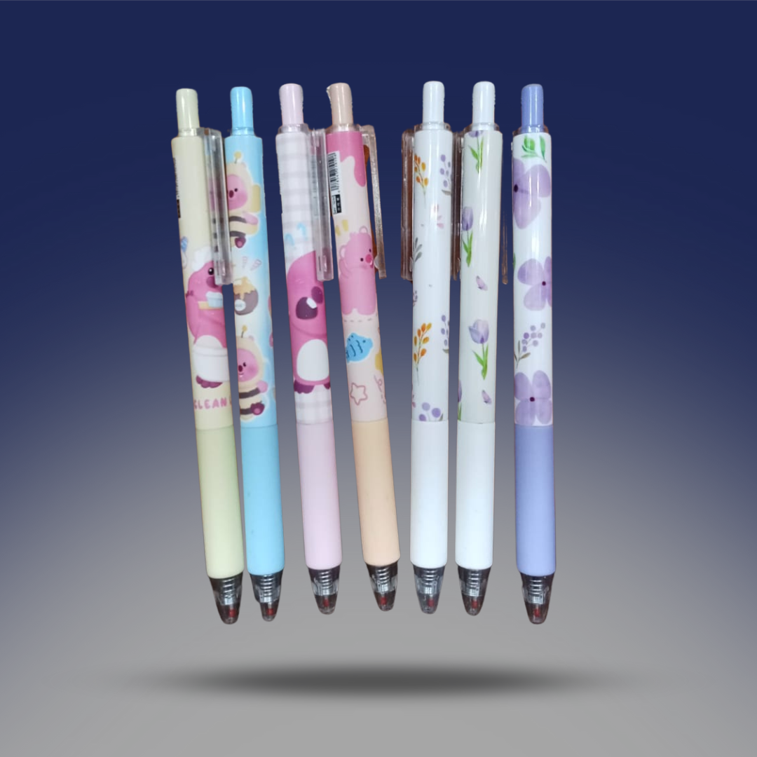 صوره المنتج قلم جاف ازرق اشكال والوان متنوعة